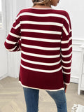 Women's Lightweight Long-Sleeve V-Neck Sweater