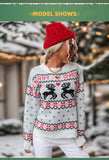 Women Ugly Christmas Tree Knit Sweater Pullover