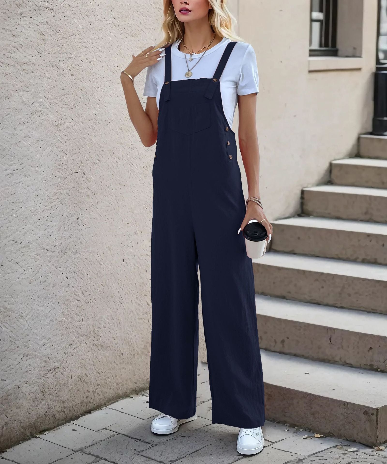 Wide Leg Jumpsuit for Women