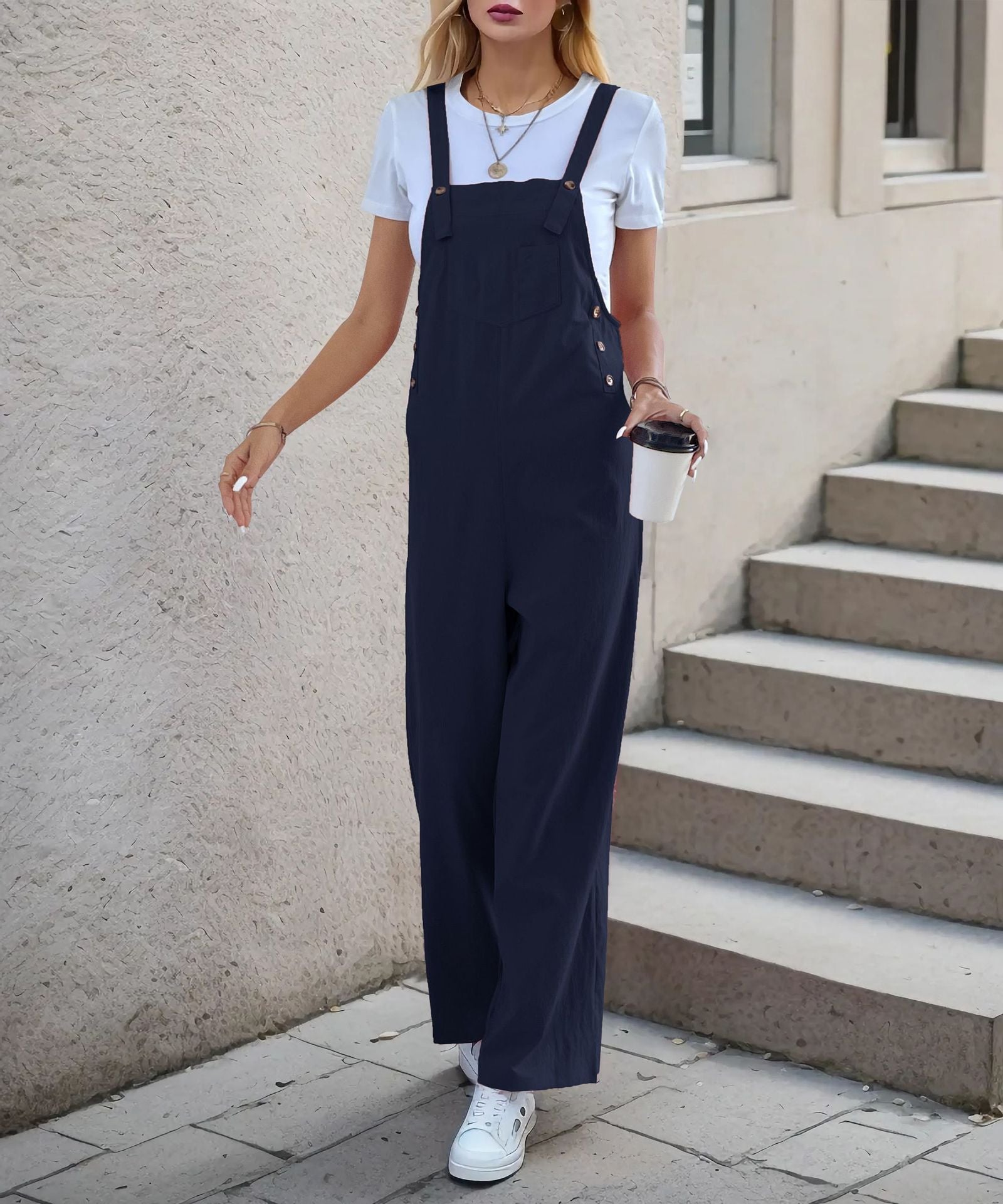 Wide Leg Jumpsuit for Women