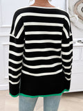 Women's Lightweight Long-Sleeve V-Neck Sweater