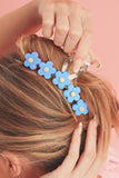 Light Blue Flowers Cute Hair Claw Clip